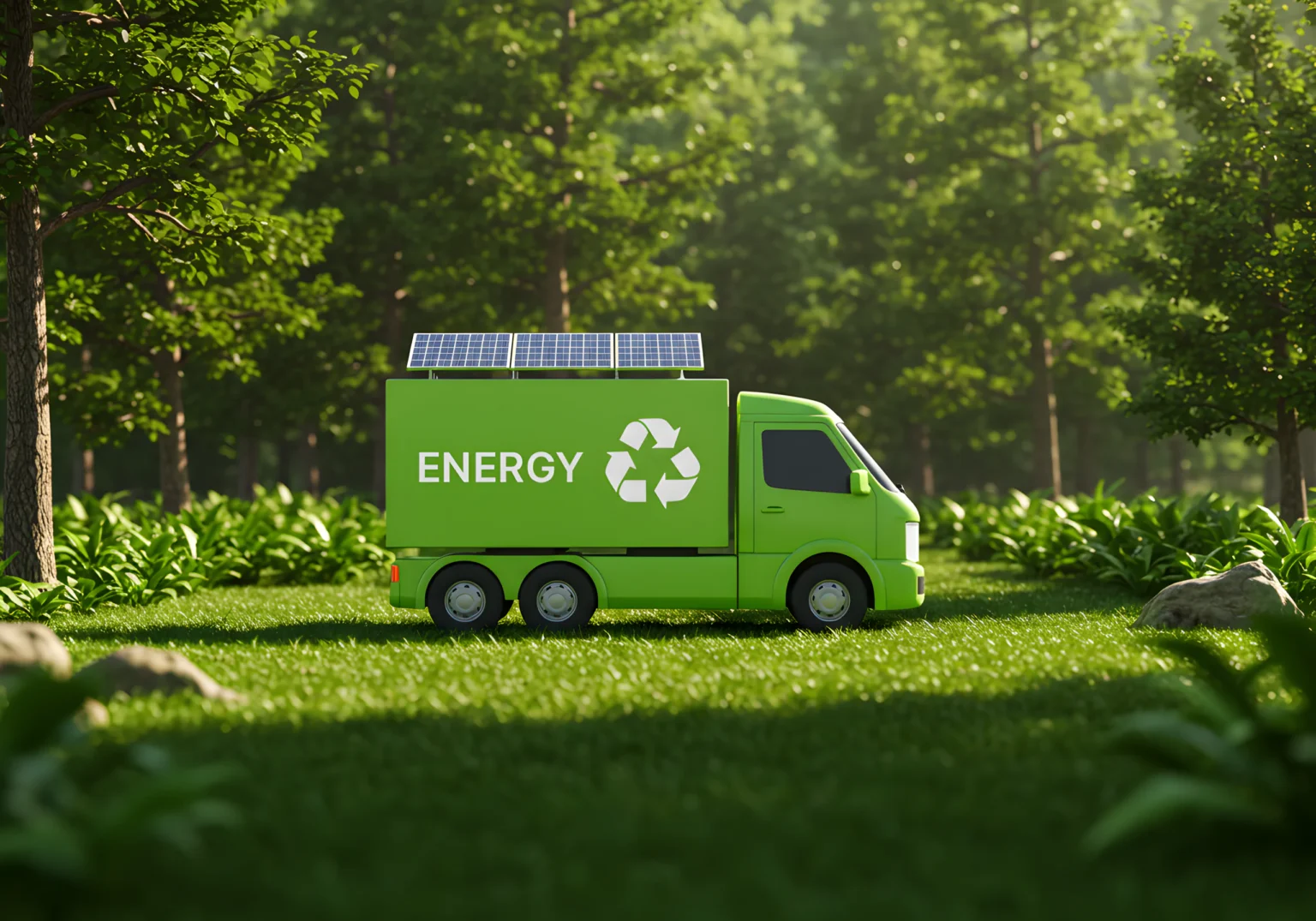 Green energy truck